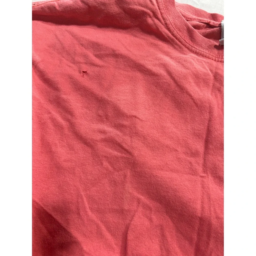 Minnesota State Graphic T-Shirt‎ Coral Pink Short Sleeve Crew Neck Tee